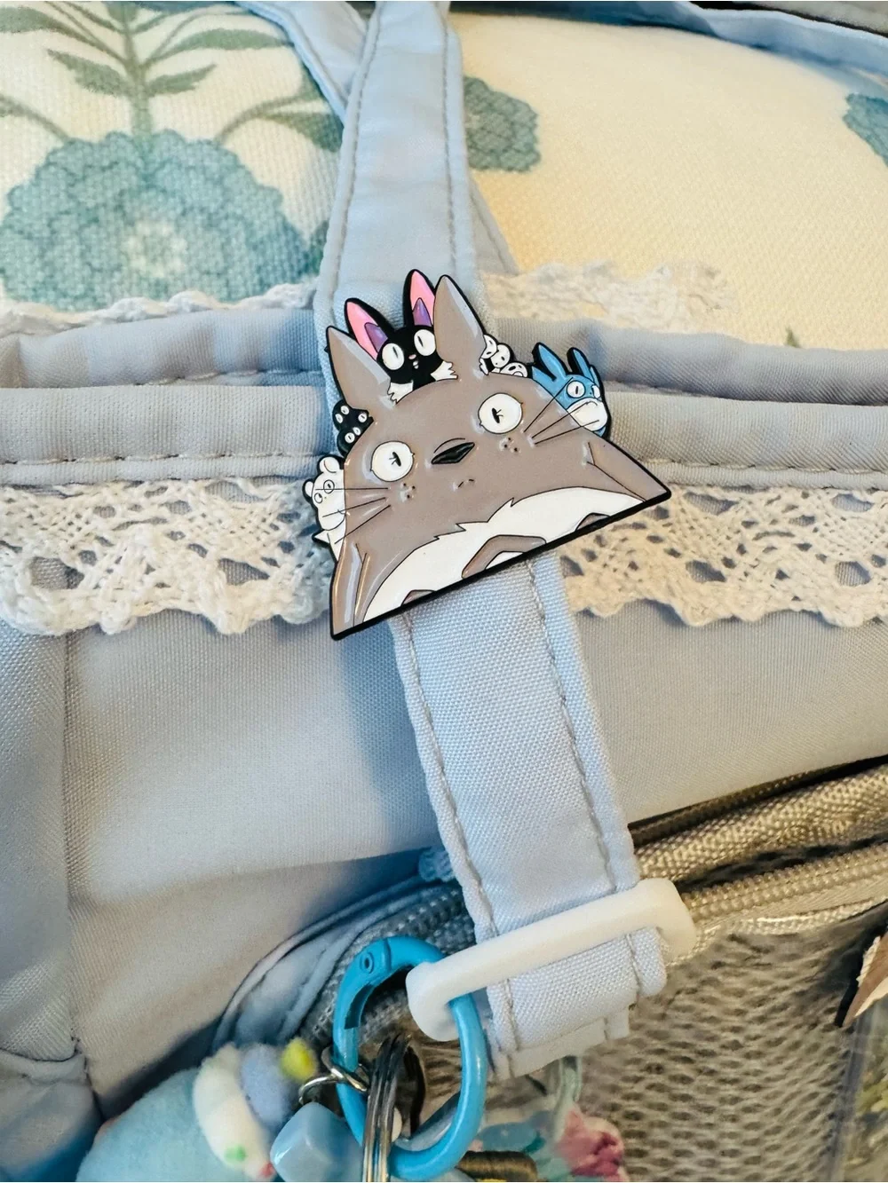 Fully LOADED Kawaii Coquette Lolita Ita Bag! Light Blue Beauty!